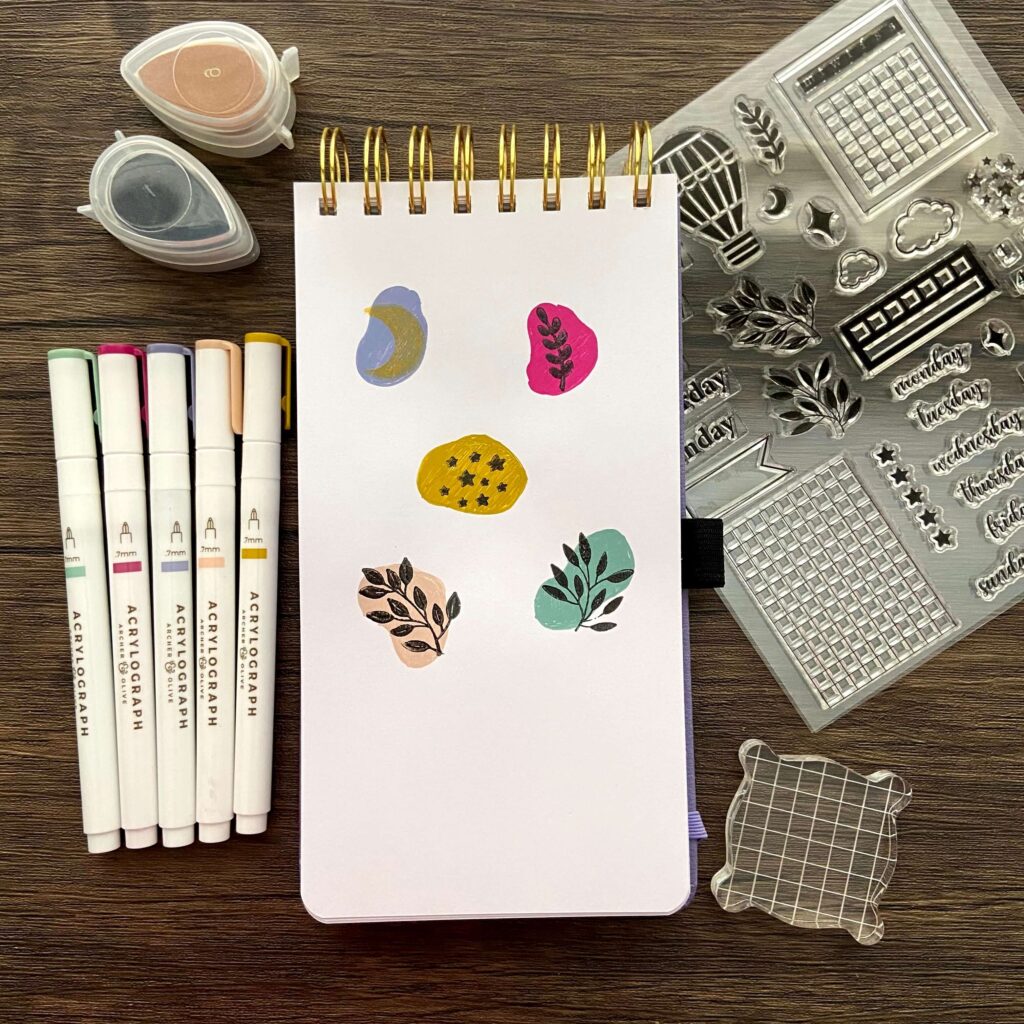 How To Use Acrylic Stamps in 6 Super Easy Steps For Beginners - Lili and  Bella